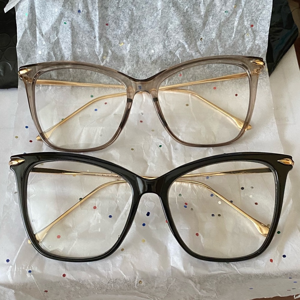 Oversized Clear Sunglasses